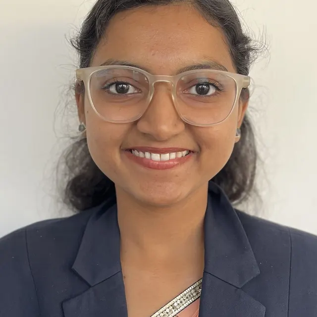 Portrait of Ms. Aayushi Pareshbhai Master